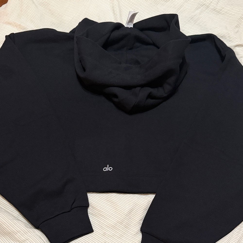 NWOT ALO Yoga Black Hoodie